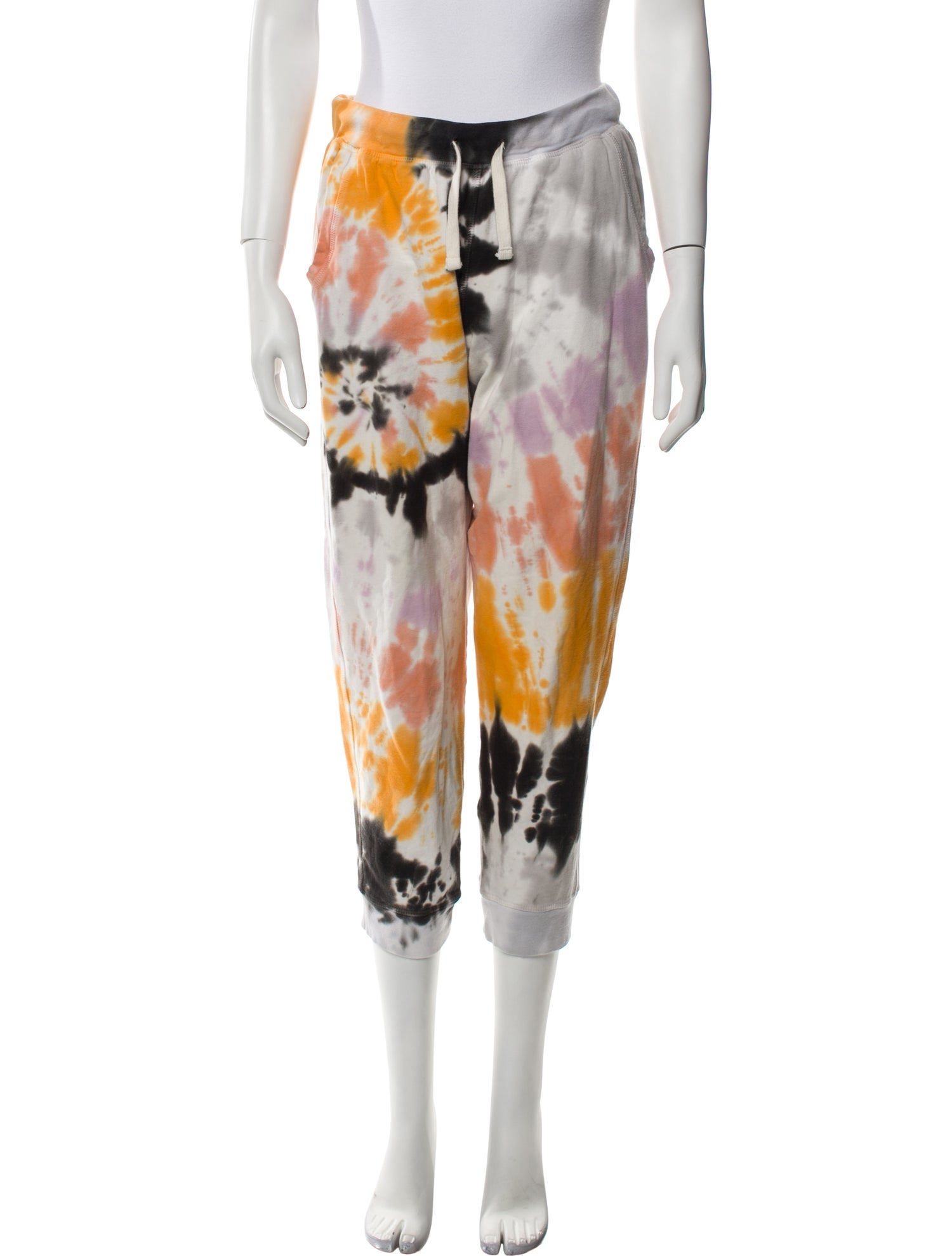 Electric & Rose Tie-Dye Print Sweatpants