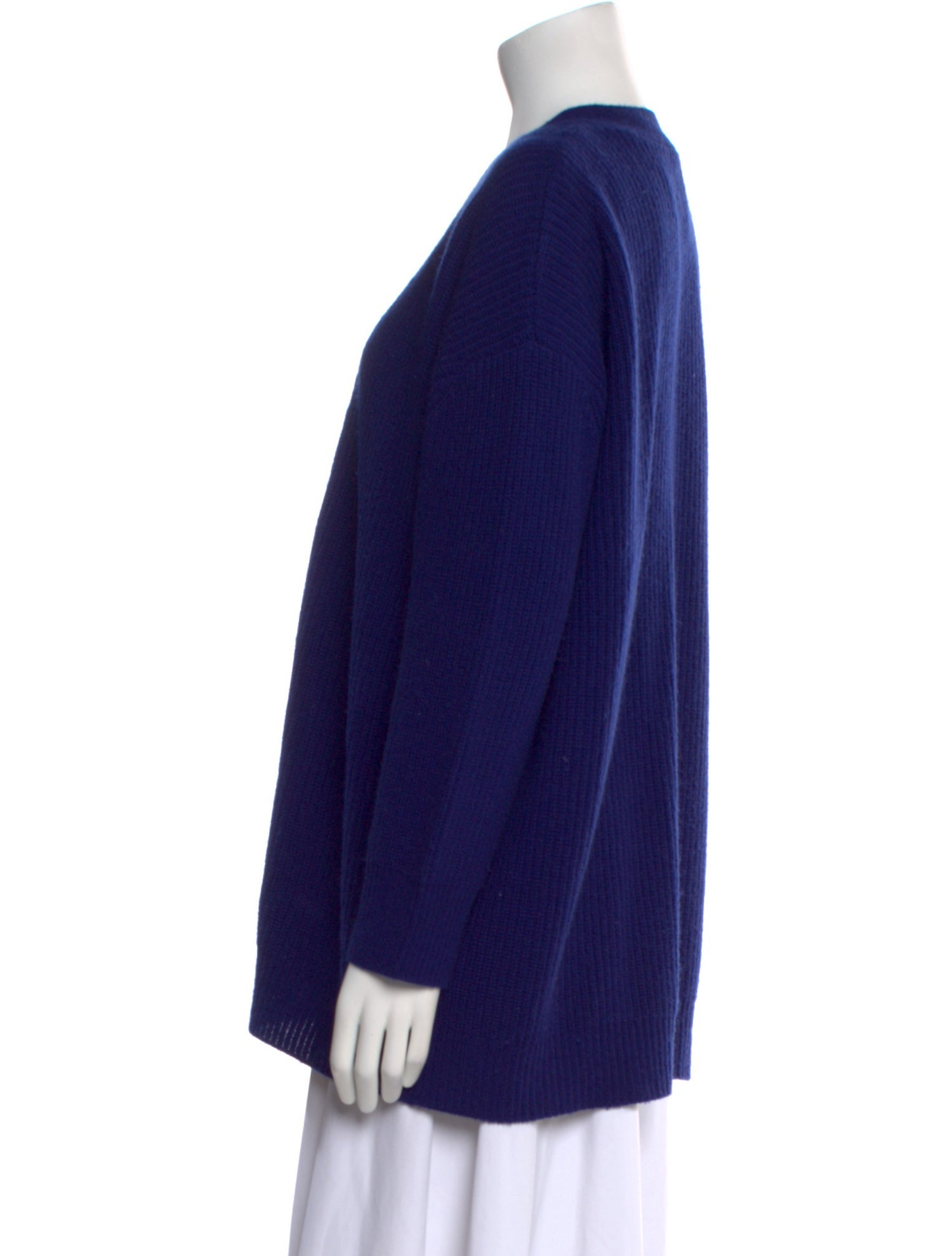 Electric & Rose Wool V-Neck Sweater