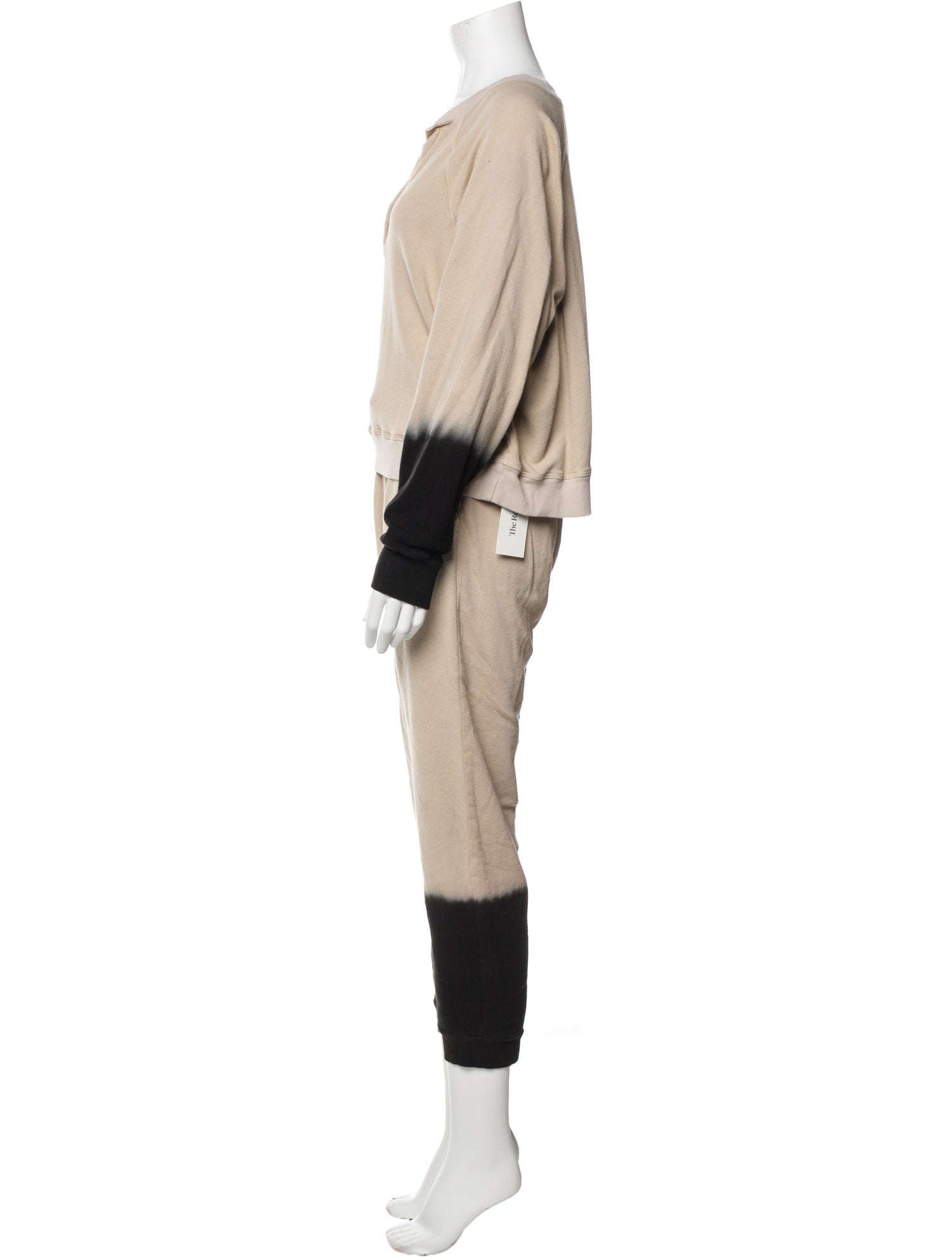 Electric & Rose Colorblock Pattern Pant Set