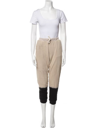 Electric & Rose Colorblock Pattern Pant Set