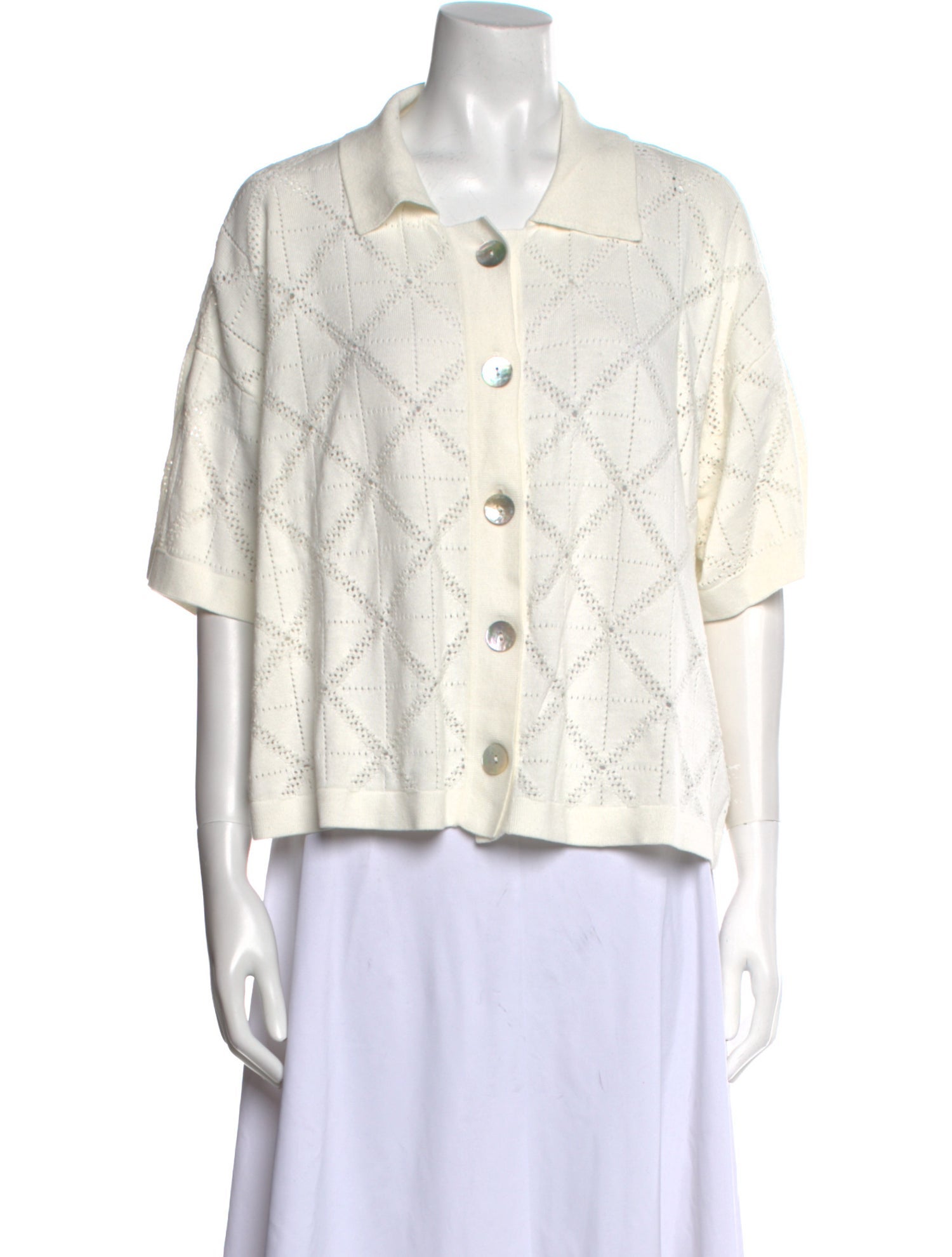 Electric & Rose Printed Crew Neck Sweater w/ Tags