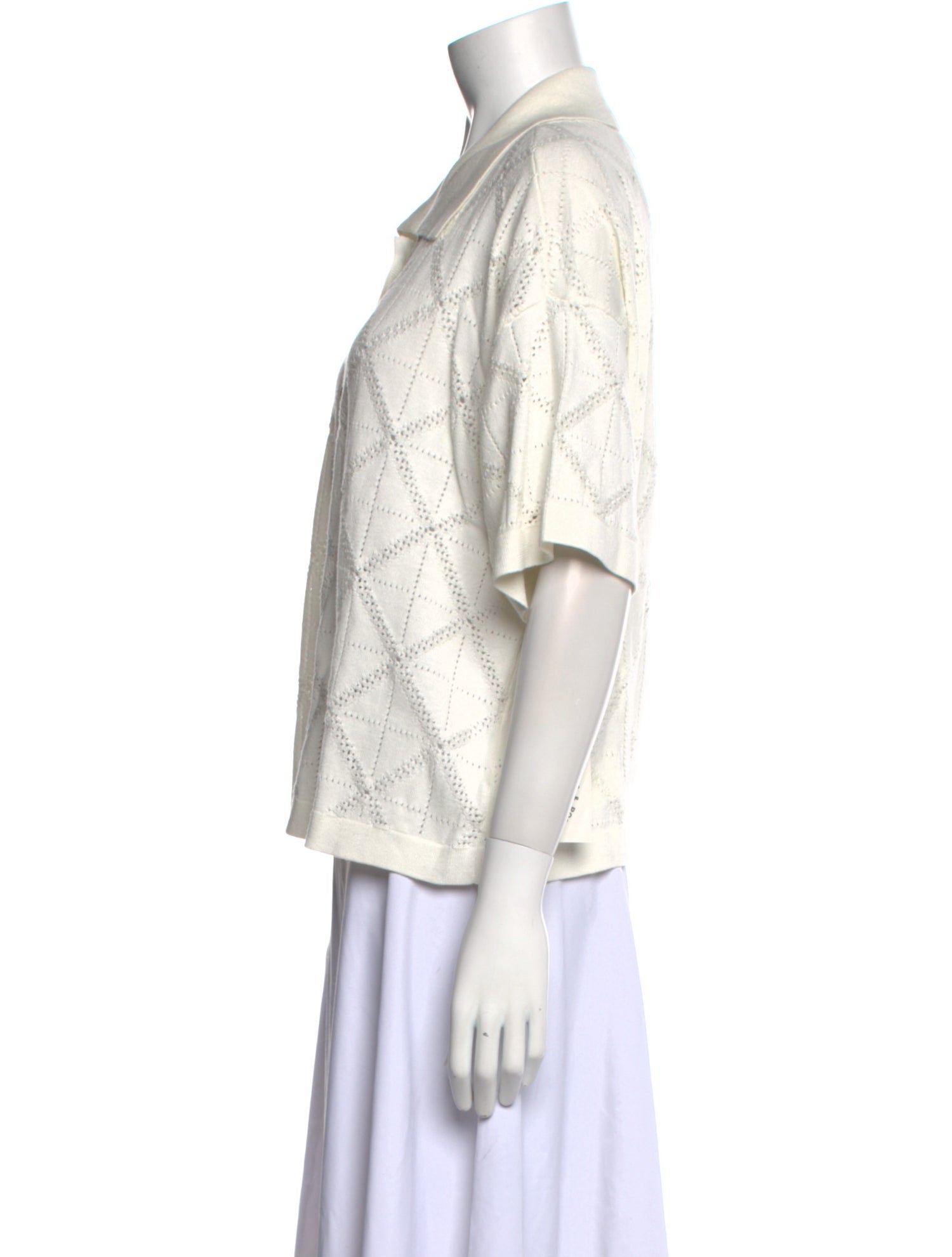 Electric & Rose Printed Crew Neck Sweater w/ Tags