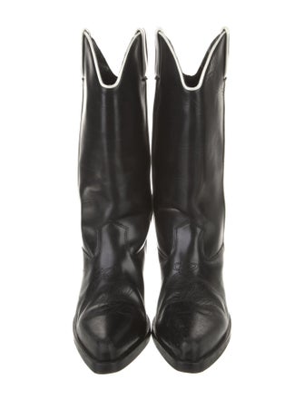 Ernest W. Baker Leather Western Boots