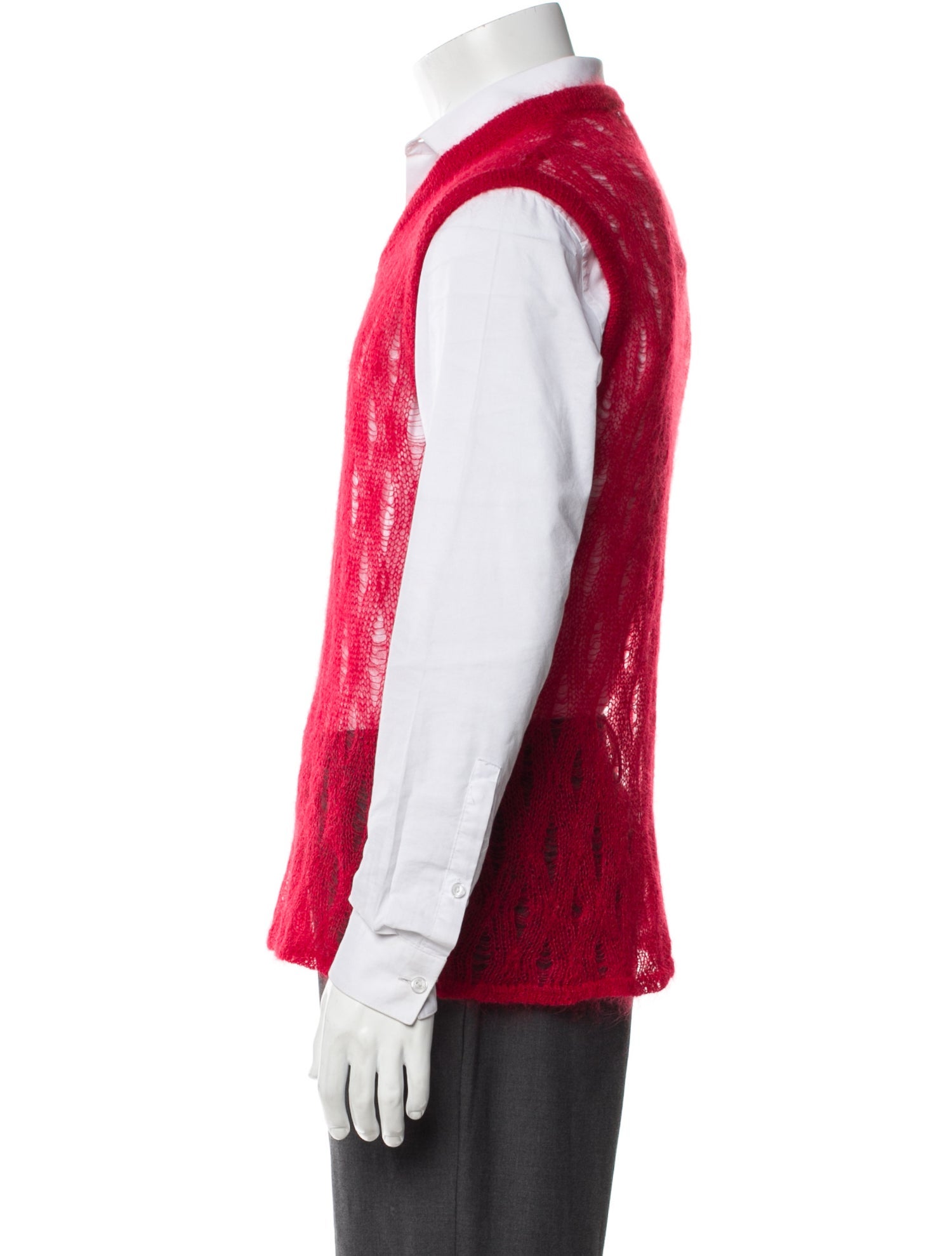 Ernest W. Baker Printed V-Neck Sweater Vest