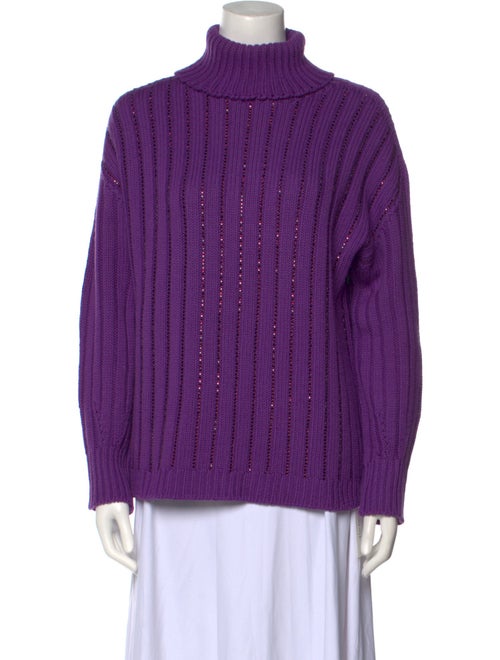 Ermanno Firenze Wool Turtleneck Sweater