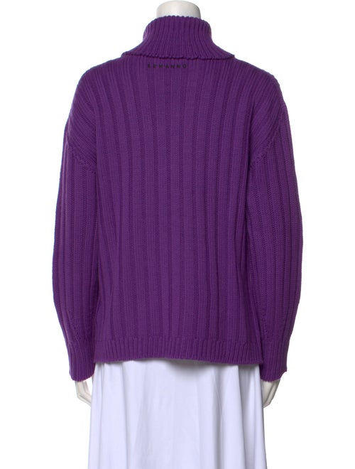 Ermanno Firenze Wool Turtleneck Sweater