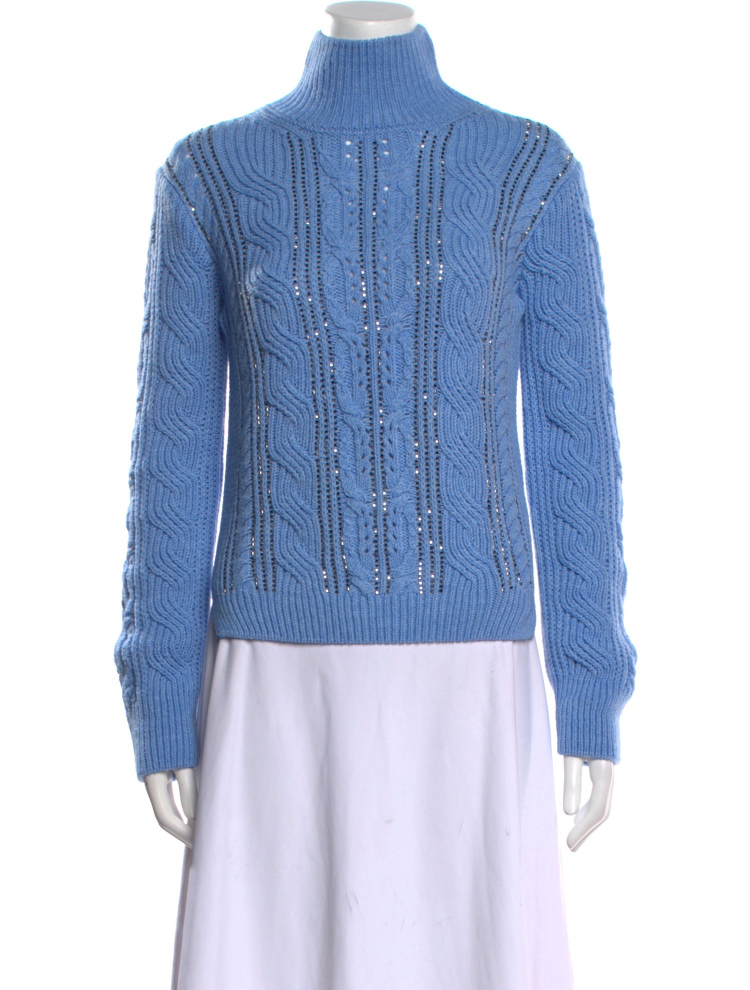 Ermanno Firenze Virgin Wool Turtleneck Sweater