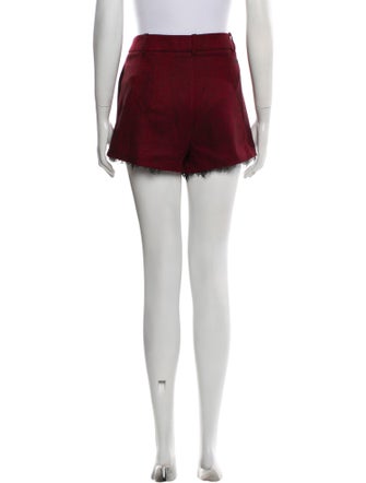 Ermanno Firenze Virgin Wool Mini Shorts