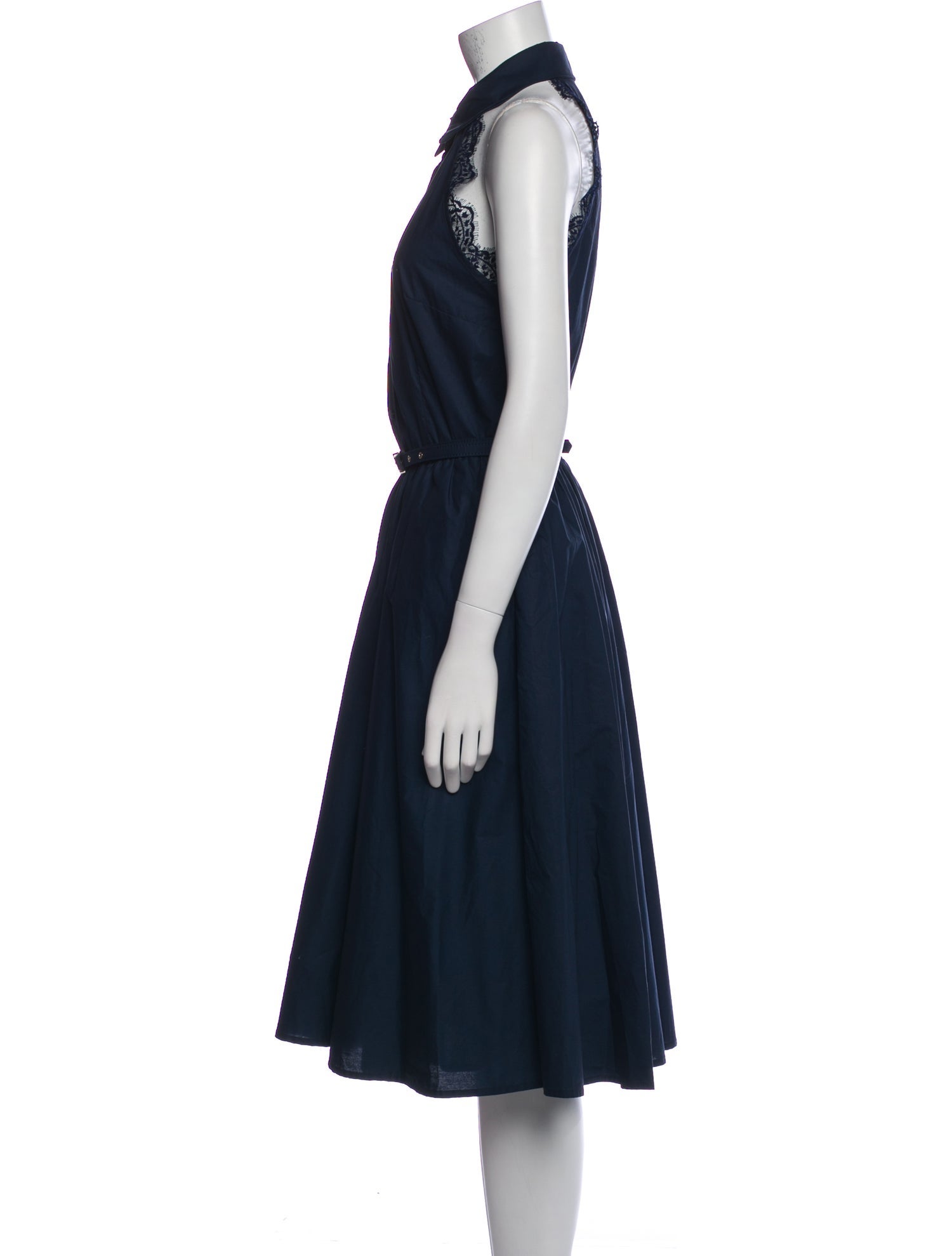 Ermanno Firenze Halterneck Midi Length Dress