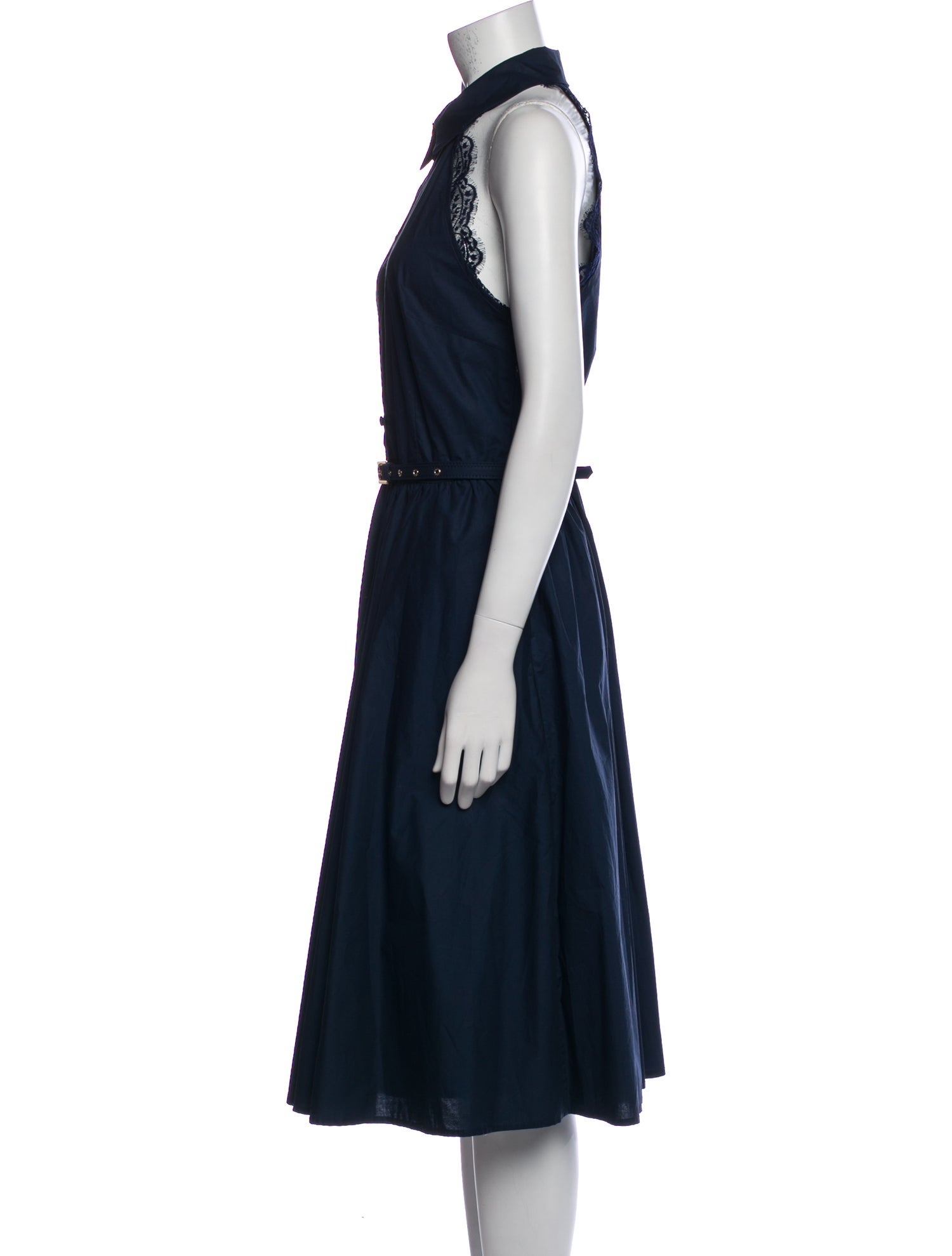 Ermanno Firenze Halterneck Midi Length Dress