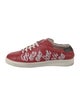 ERMANNO Ermanno Scervino Leather Graphic Print Sneakers