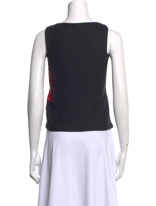 ERMANNO Ermanno Scervino Wool Printed Top