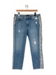 ERMANNO Ermanno Scervino Mid-Rise Straight Leg Jeans