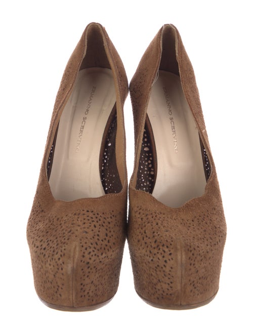 Ermanno Scervino Suede Pumps
