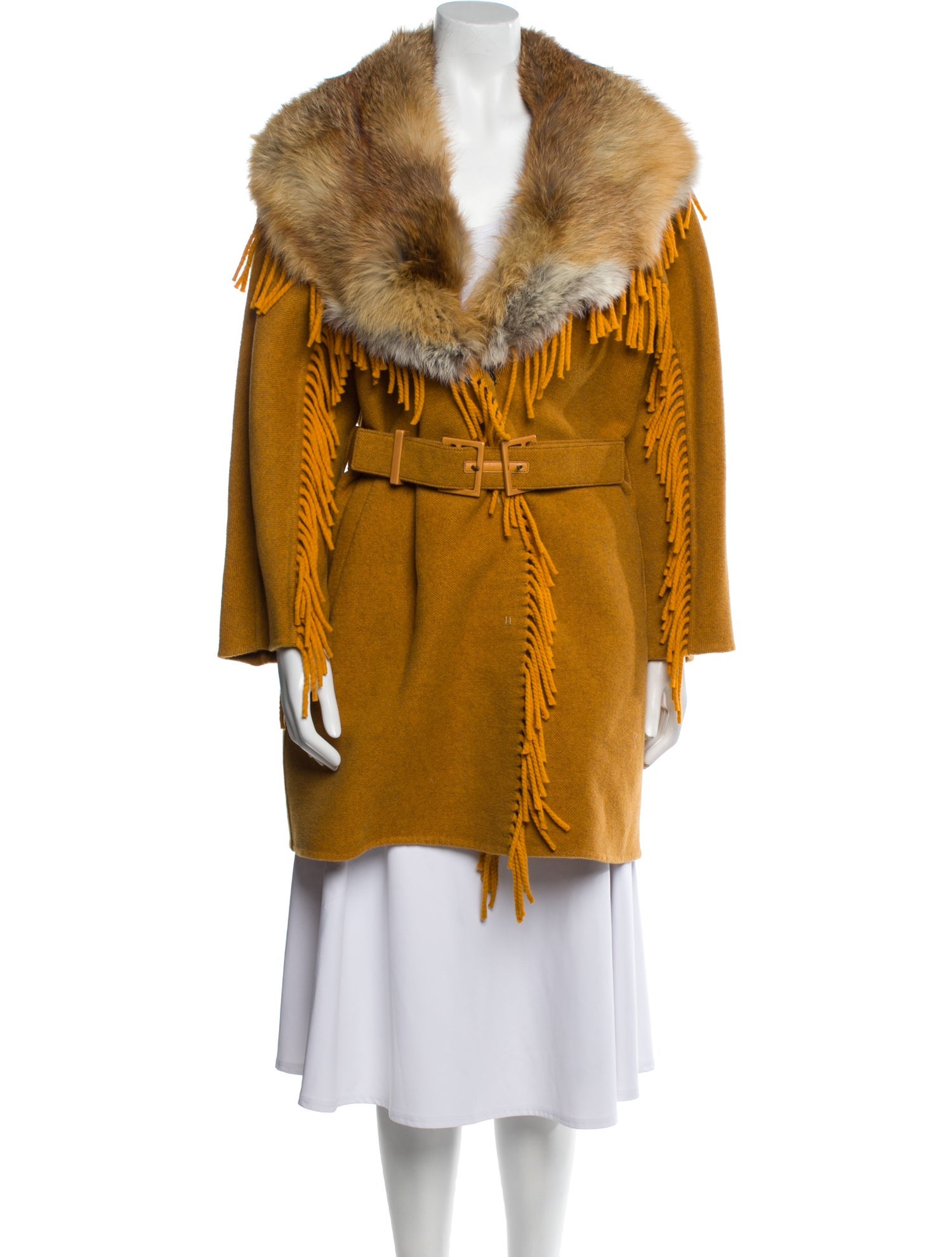 Ermanno Scervino Faux Fur Coat w/ Tags