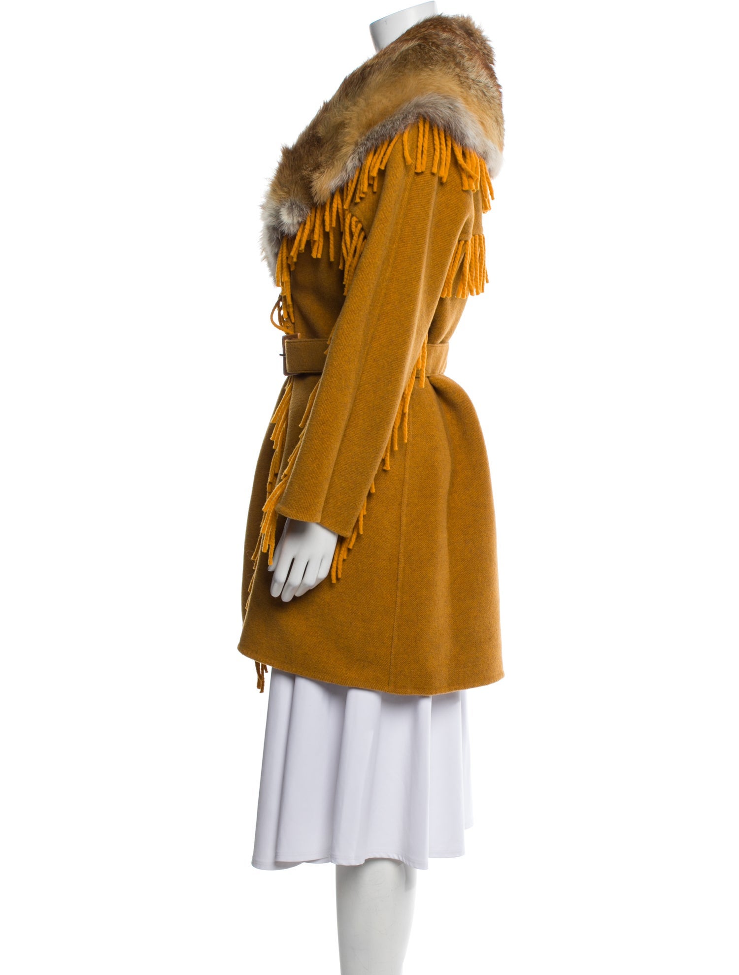 Ermanno Scervino Faux Fur Coat w/ Tags