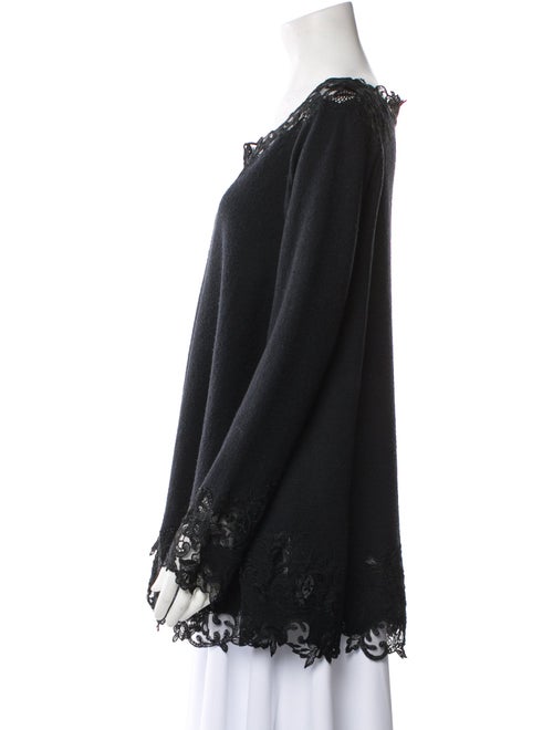 ERMANNO Ermanno Scervino Wool Lace Pattern Sweater