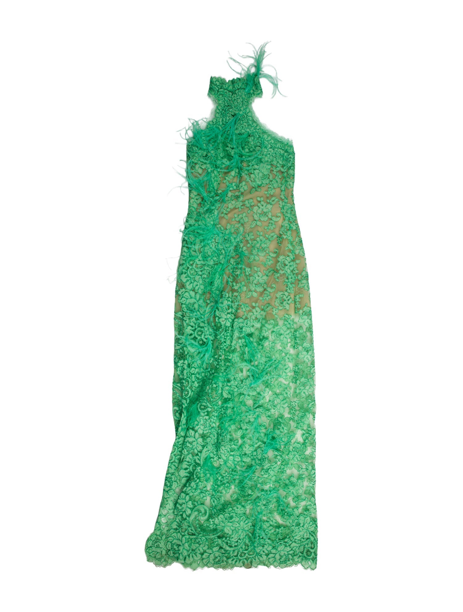 ERMANNO Ermanno Scervino Halterneck Long Dress