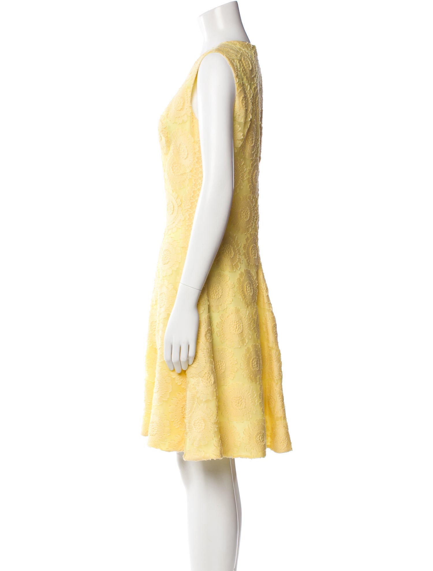 chinese dress ladies Tommy Hilfiger Yellow Floral Print Dress UK 6