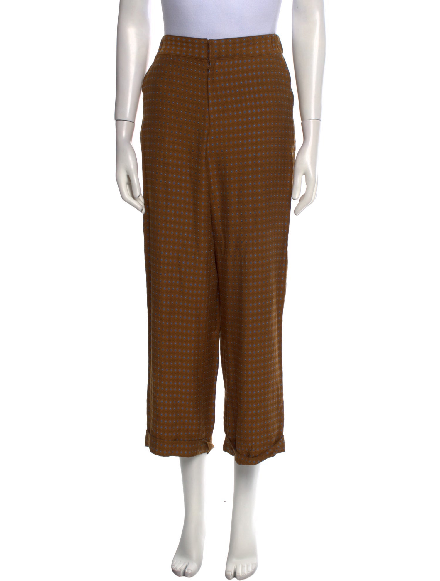 CABaN Printed Wide Leg Pants