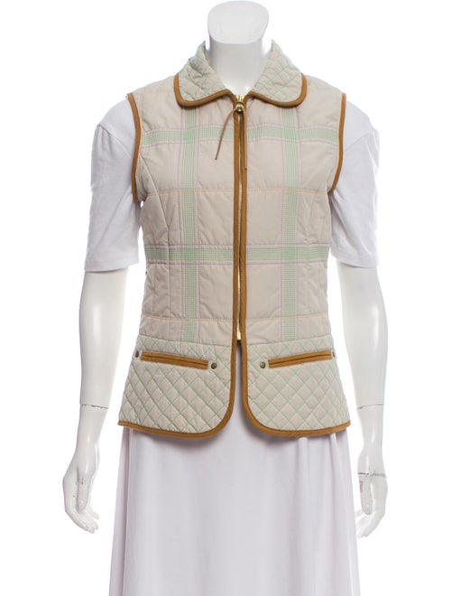 Escada Sport Quilted Zip-Up vest