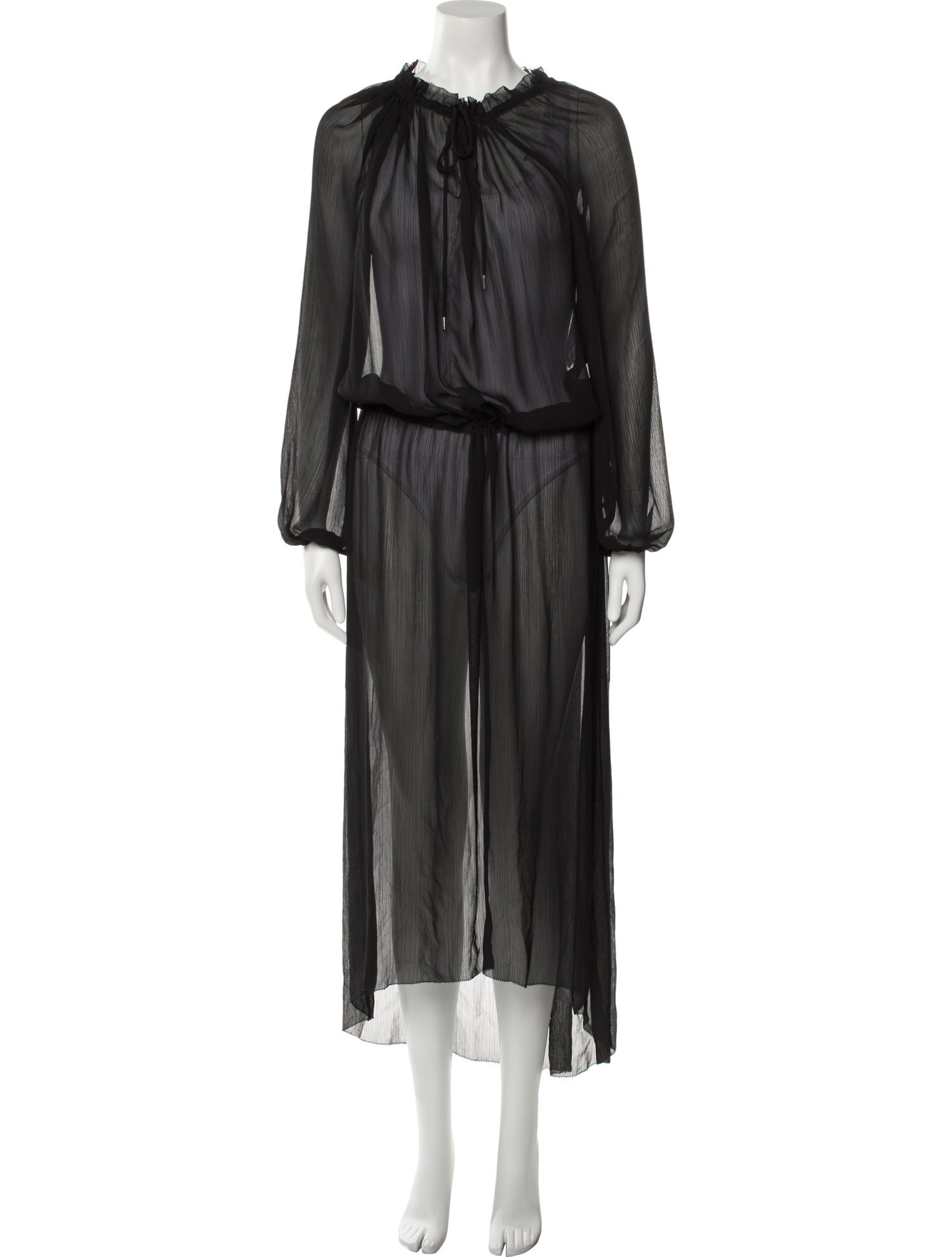 Escada Sport Crew Neck Long Dress