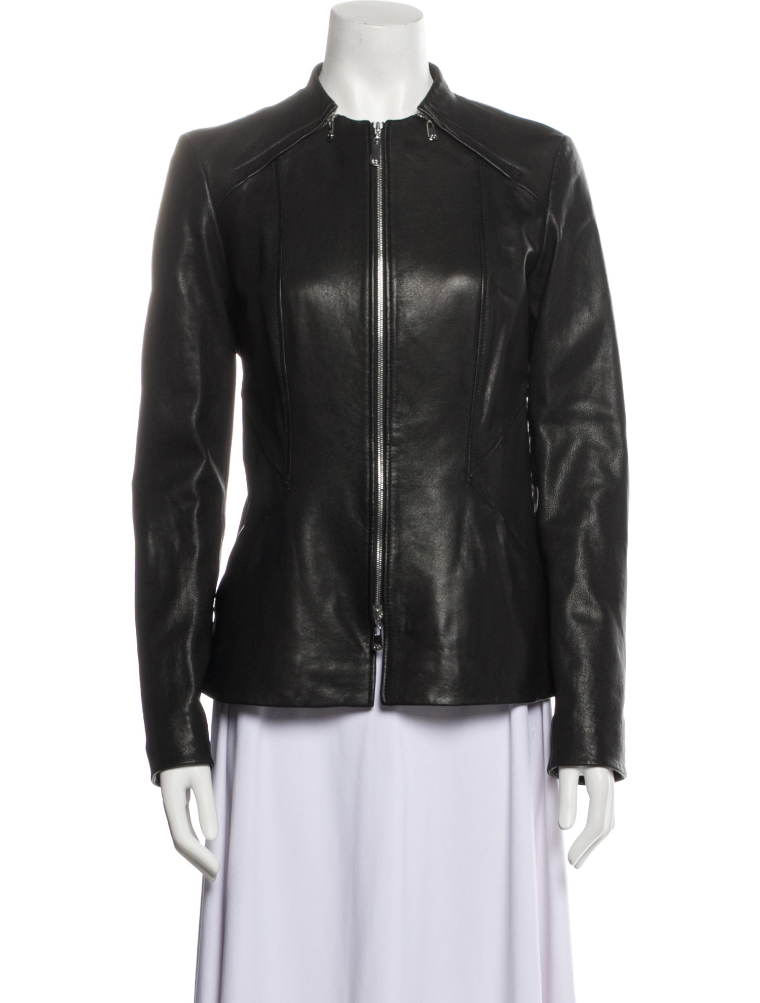 Escada Sport Lamb Leather Biker Jacket w/ Tags