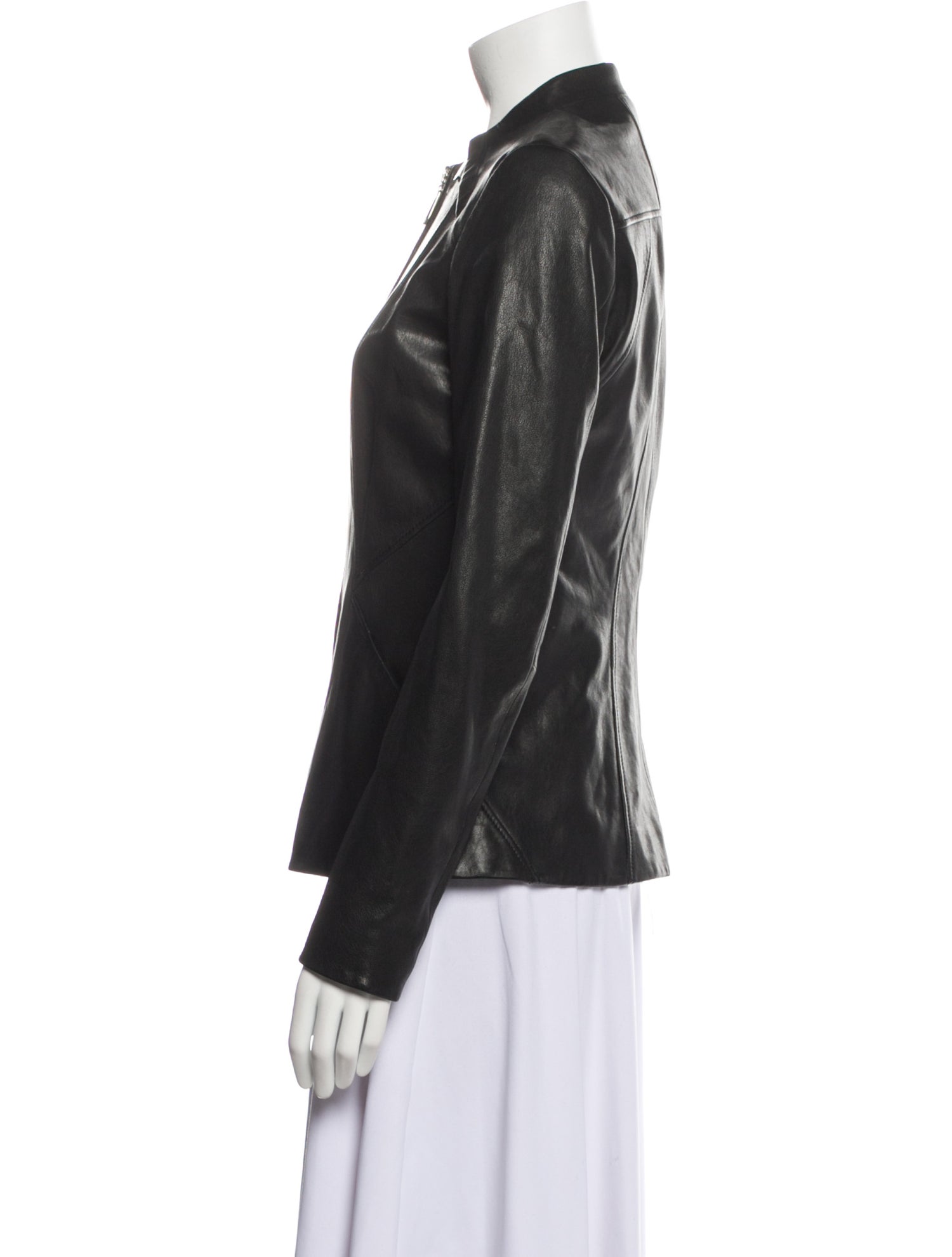 Escada Sport Lamb Leather Biker Jacket w/ Tags