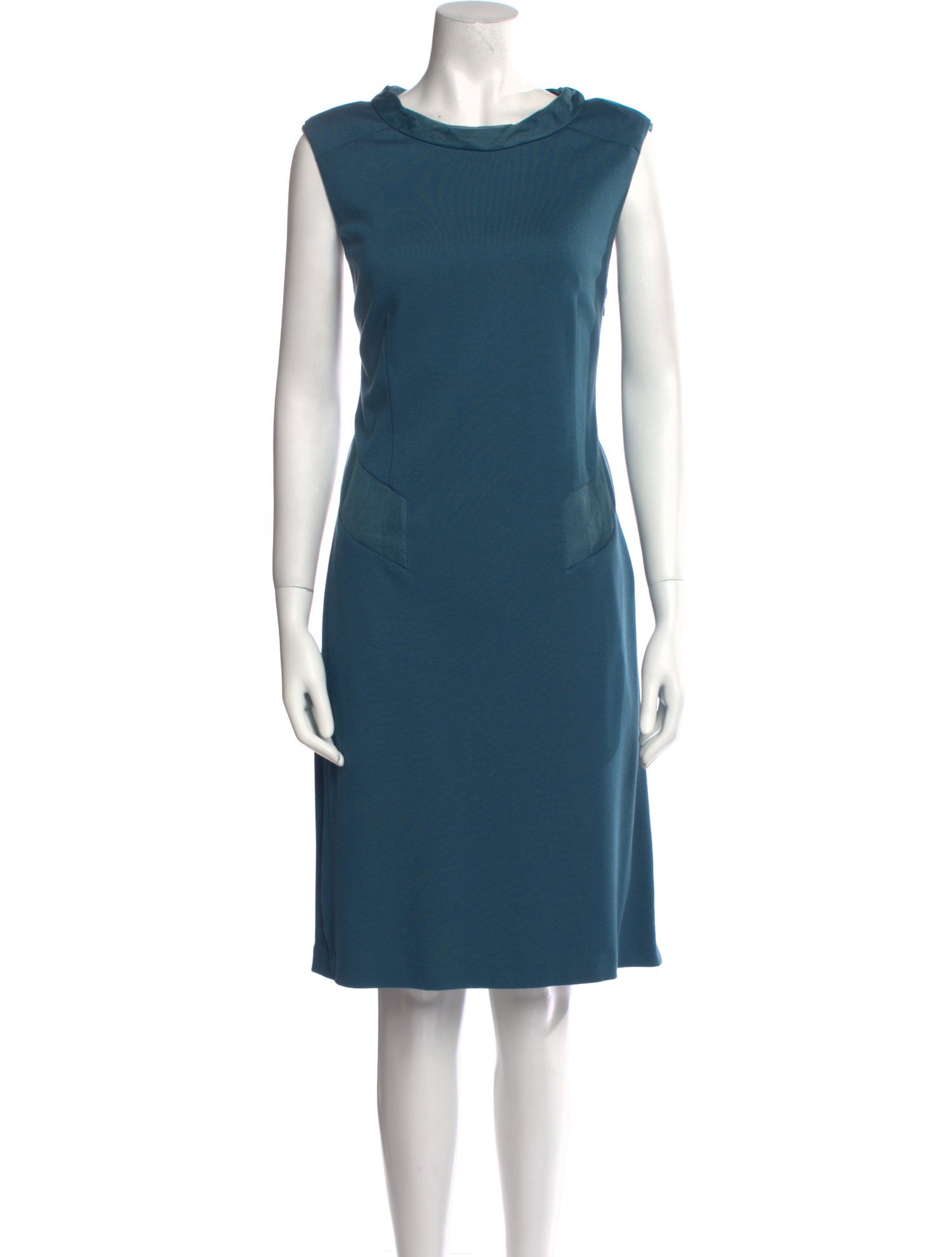 Escada Sport Cowl Neck Knee-Length Dress