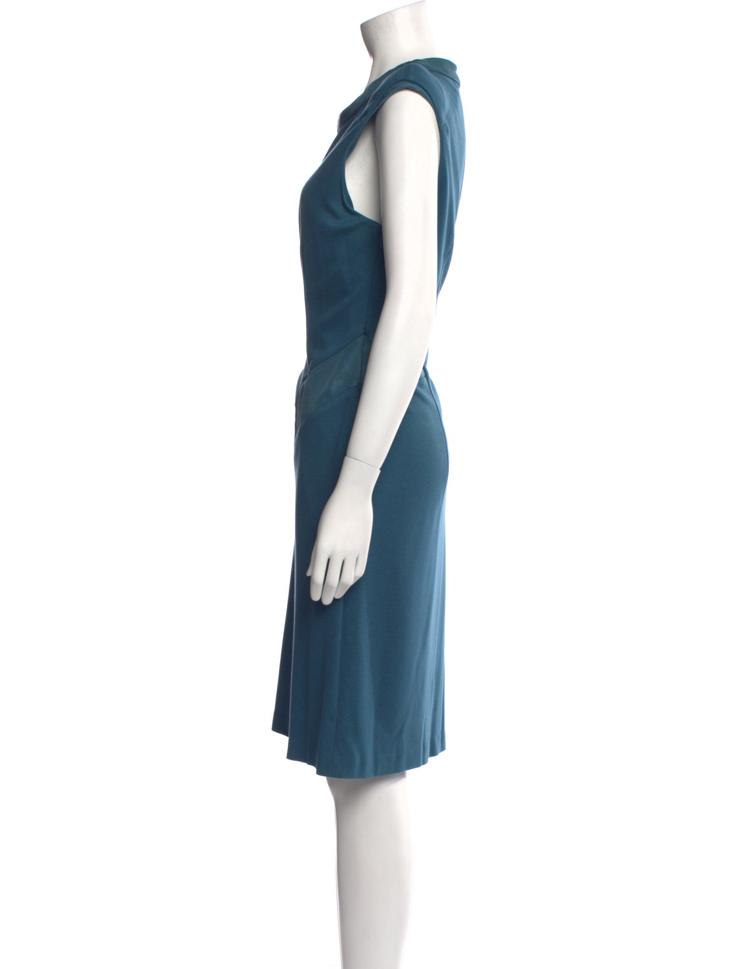 Escada Sport Cowl Neck Knee-Length Dress