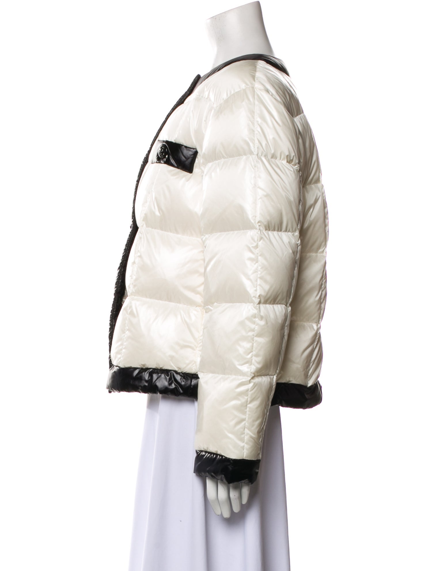 Escada Sport Colorblock Pattern Down Jacket w/ Tags