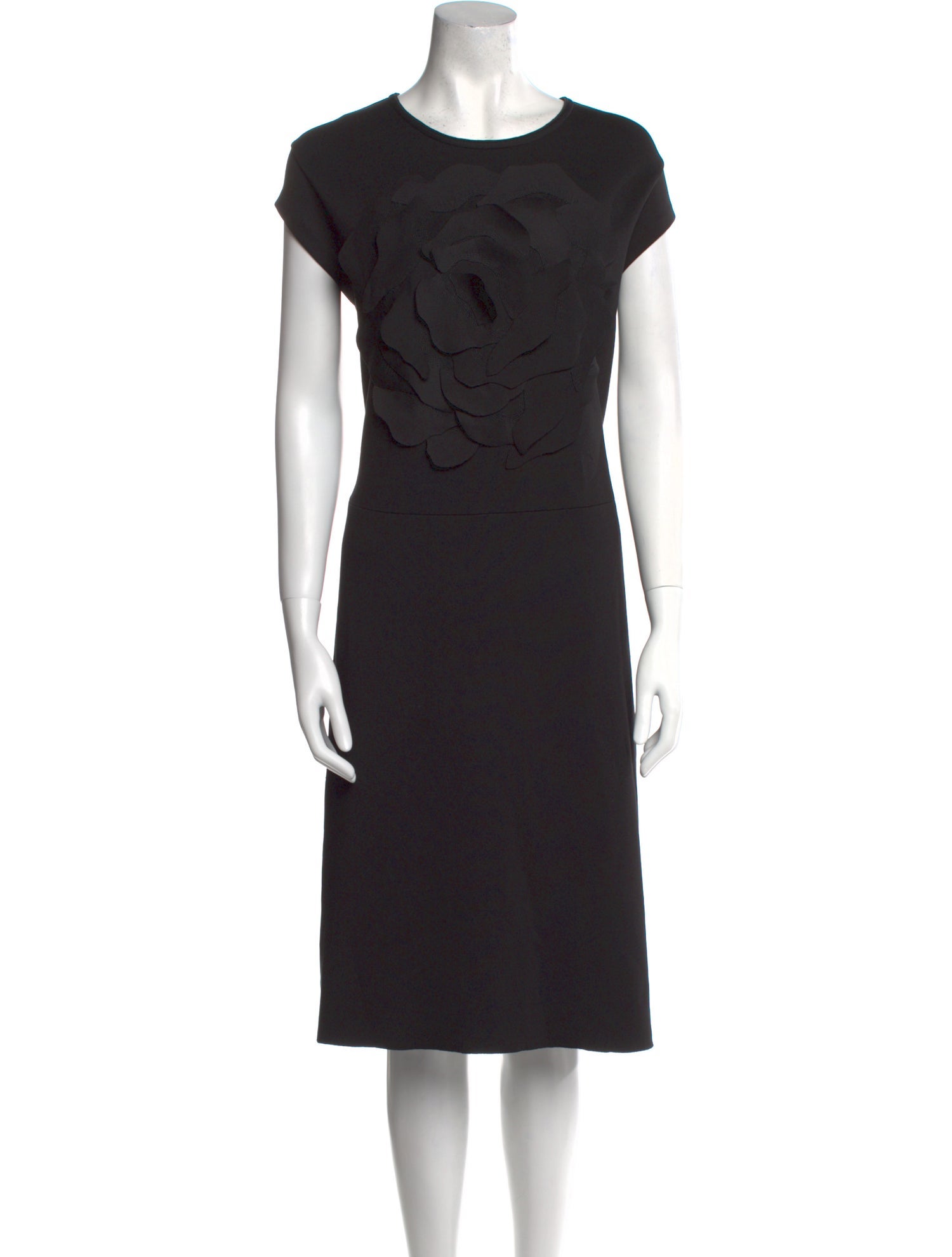 Escada Sport Crew Neck Knee-Length Dress