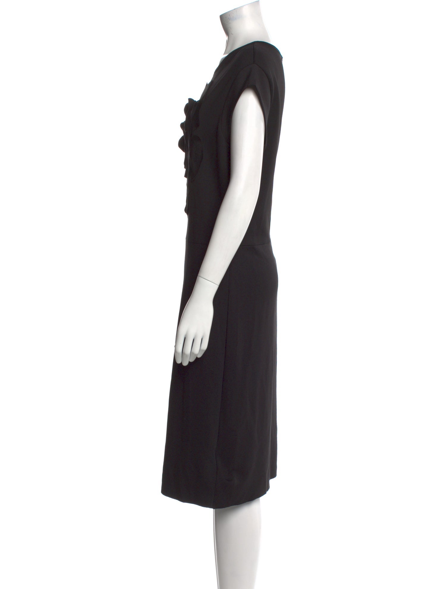 Escada Sport Crew Neck Knee-Length Dress