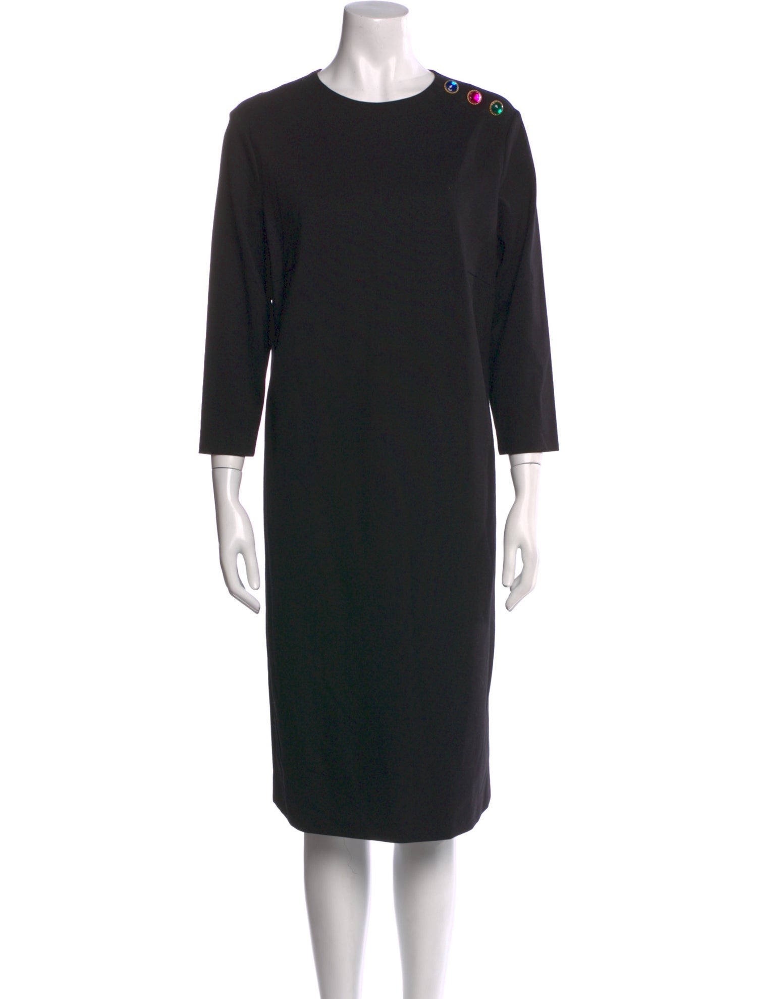 Escada Sport Crew Neck Knee-Length Dress
