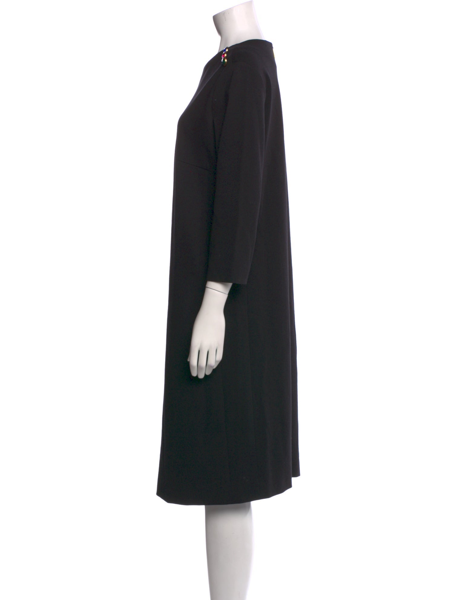 Escada Sport Crew Neck Knee-Length Dress