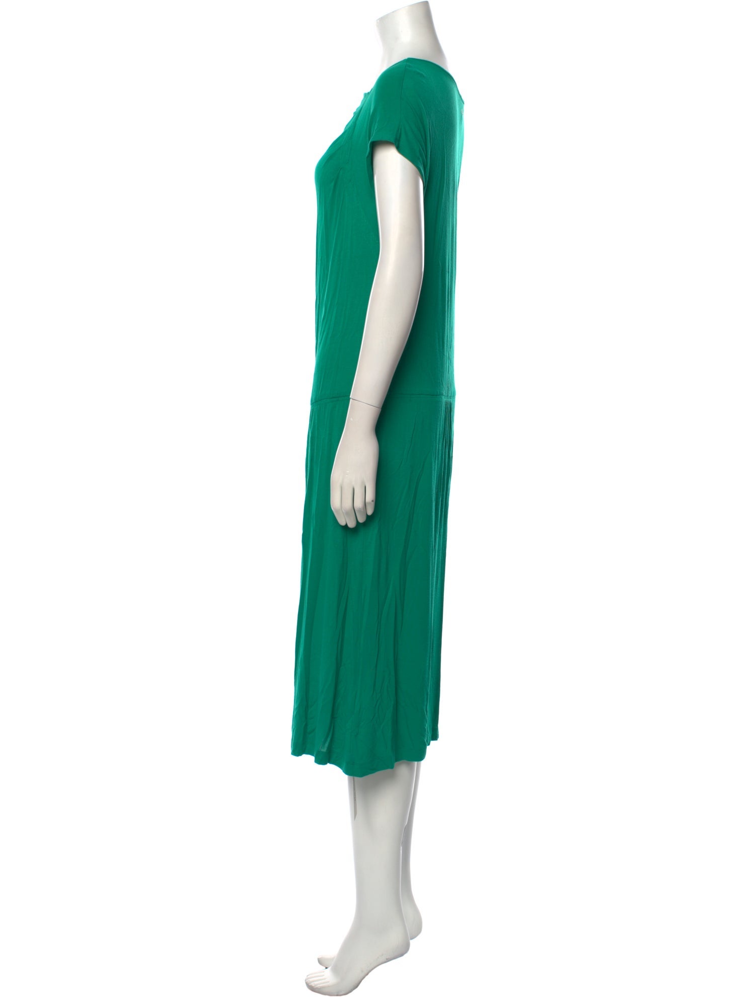 Escada Sport Bateau Neckline Midi Length Dress