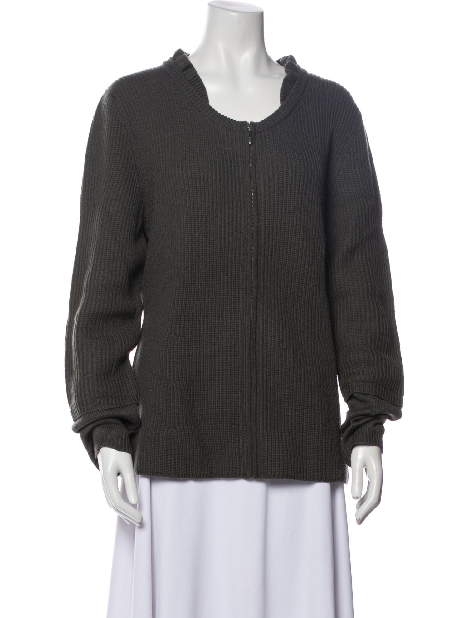 Escada Sport Virgin Wool Scoop Neck Sweater