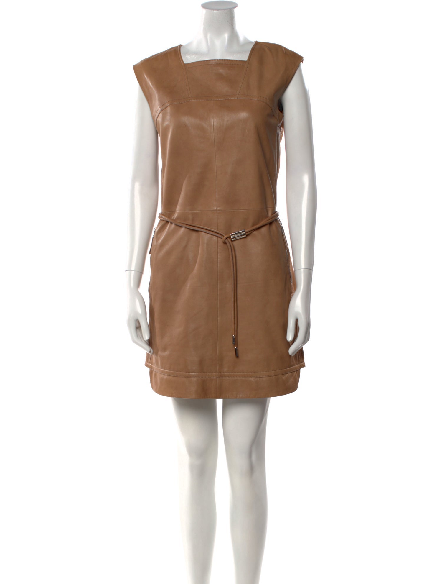 Escada Sport Leather Mini Dress