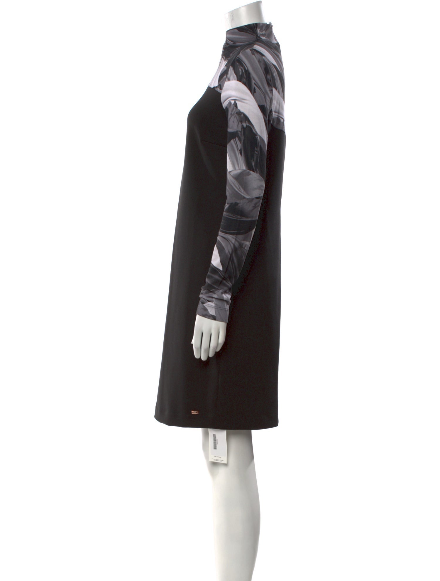 Escada Sport Mock Neck Knee-Length Dress