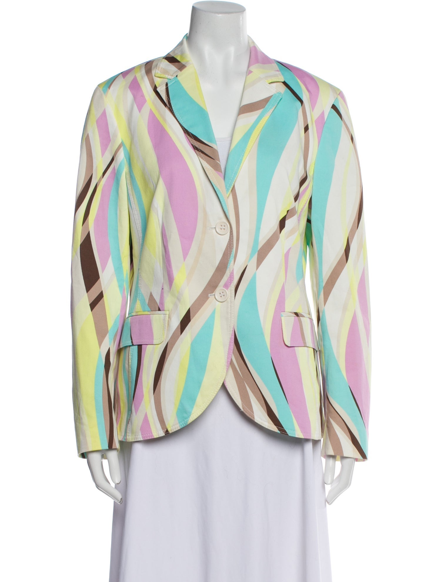 Escada Sport Striped Blazer