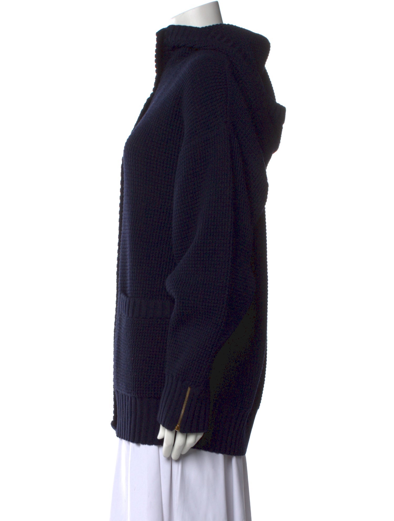 Escada Sport Virgin Wool Mock Neck Sweater