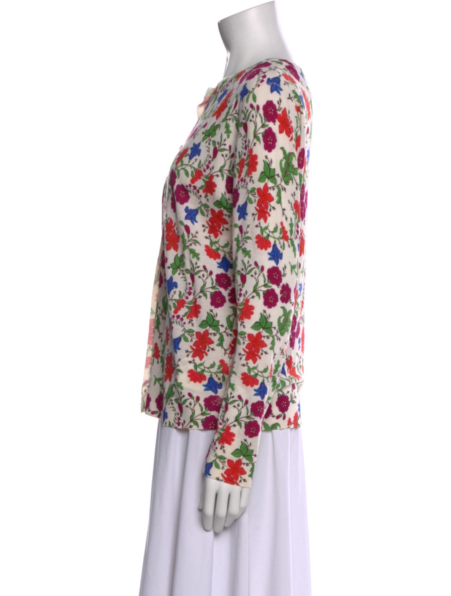 Escada Sport Wool Printed Sweater