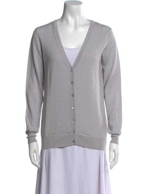 Escada Sport Virgin Wool V-Neck Sweater