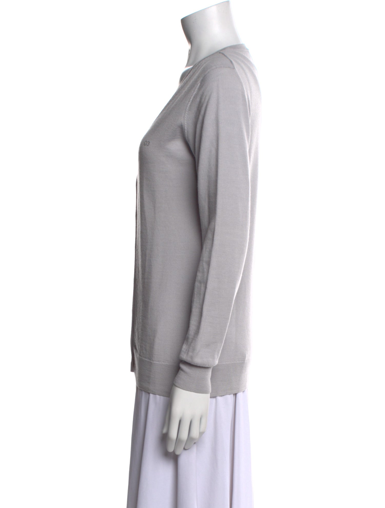 Escada Sport Virgin Wool V-Neck Sweater