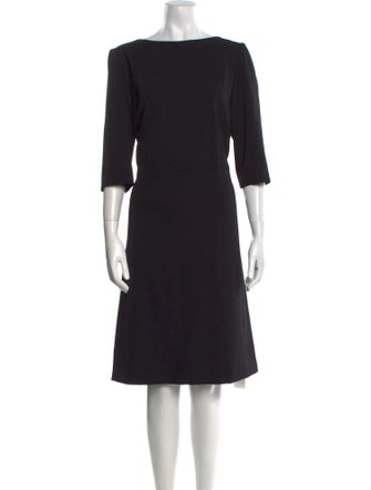 Escada Sport Virgin Wool Knee-Length Dress