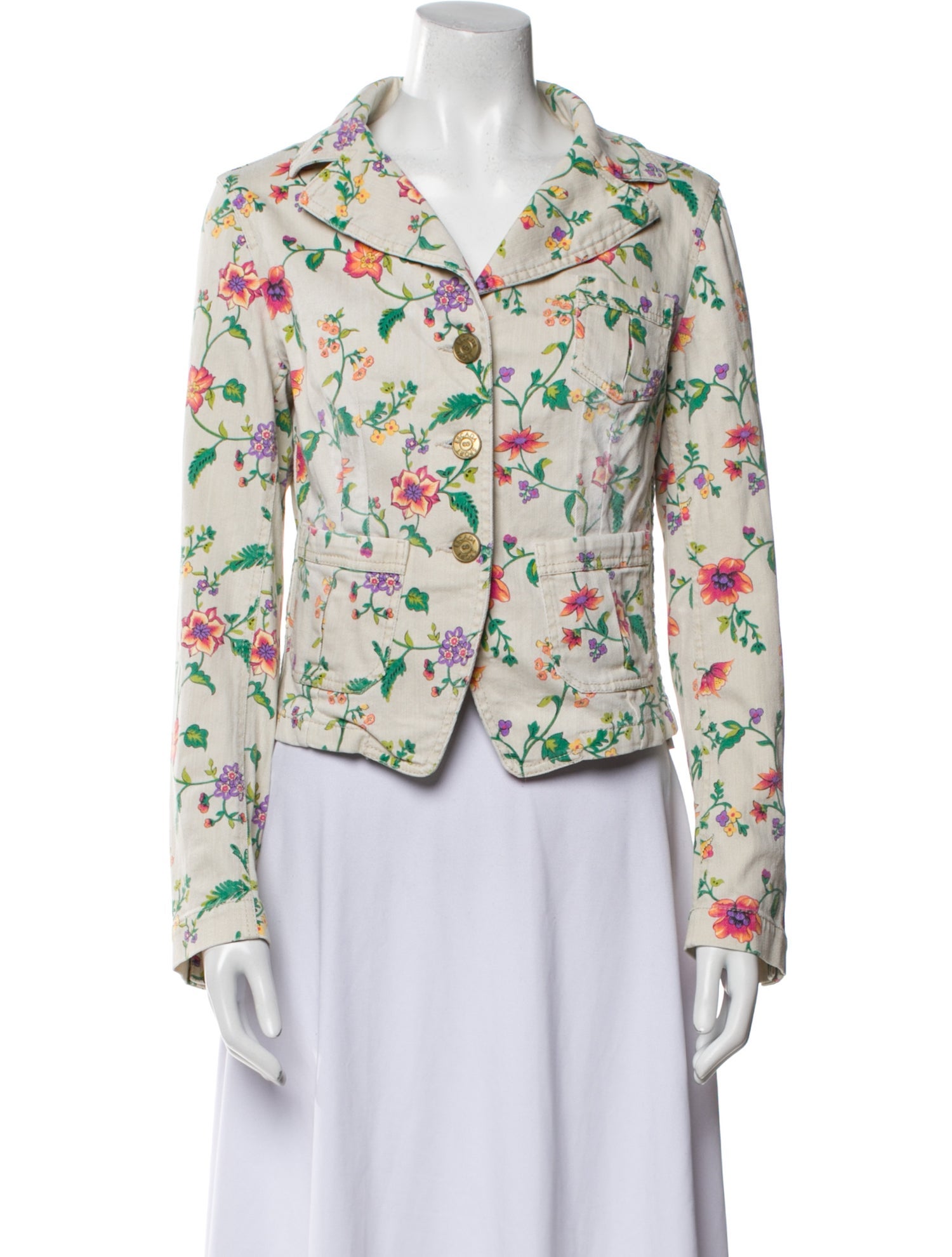 Escada Sport Floral Print Blazer
