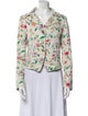 Escada Sport Floral Print Blazer
