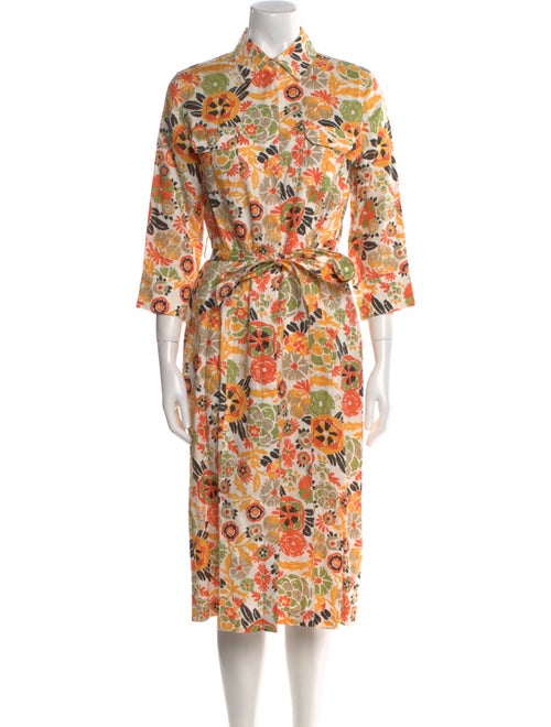 Escada Sport Linen Midi Length Dress