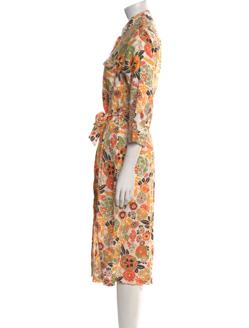 Escada Sport Linen Midi Length Dress