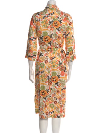 Escada Sport Linen Midi Length Dress